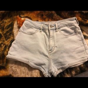 Bullhead denim light blue shorts